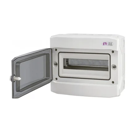 Tablou siguranțe aplicat exterior IP65, 1 rând, 12UH ETI – 12PT