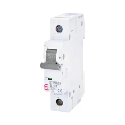 Siguranță automată AC 1P 13A B 6kA ETIMAT 6 ETI