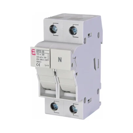 Separator modular fuzibile AC 1P+N 32A 10×38 EFD10, ETI