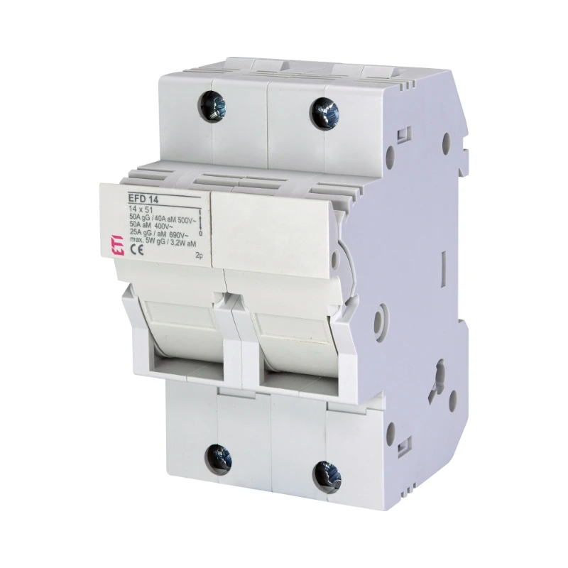 Separator modular fuzibile AC 2P 50A 14×51 EFD14, ETI