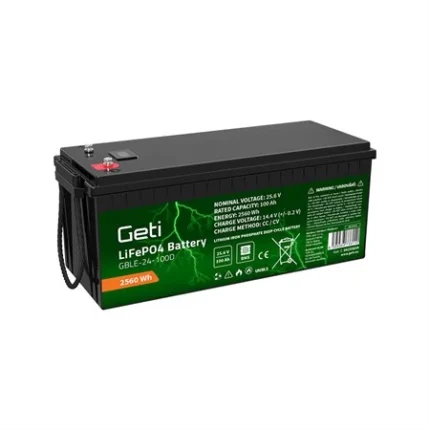 Acumulator LiFePo4 25,6V 100Ah GETI