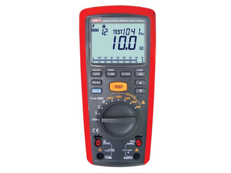Tester de rezistență la izolație UNI-T UT505A