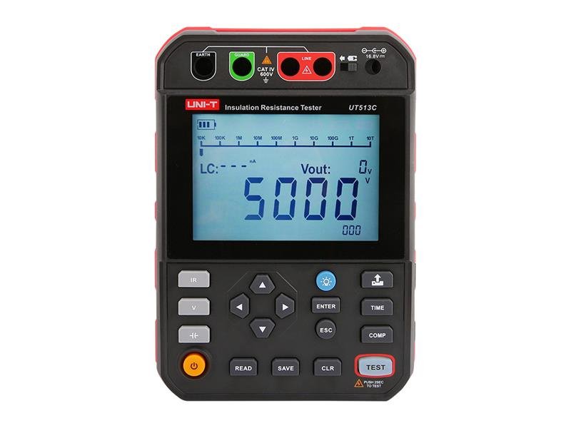 Tester de rezistență la izolație UNI-T UT513C