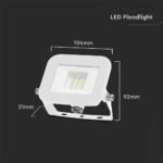 10W Proiector LED SMD Cip SAMSUNG PRO-S Corp Alb 3000K - Image 4