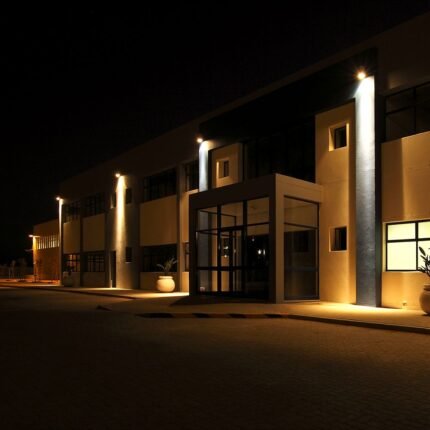 20W Proiector LED SMD Cip SAMSUNG PRO-S Corp Gri 3000K