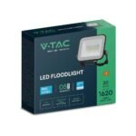 20W Proiector LED SMD Cip SAMSUNG PRO-S Corp Gri 3000K - Image 3