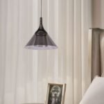 9W LED Lampă de Design Suspendată (19.5*17.5*100CM) Neagră 4000K - Image 2