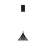 9W LED Lampă de Design Suspendată (19.5*17.5*100CM) Neagră 4000K