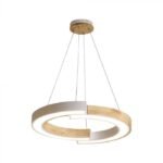 9W LED Lampă de Design Suspendată (19.5*17.5*100CM) Neagră 3000K