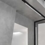 22W LED Magnetic Lampă Lineară 6400K Corp Negru