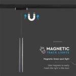 15W LED Magnetic Pendul 3000K Corp Negru - Image 4