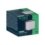 8W LED Lumină de Perete Corp Maro IP65 3000K - Image 2