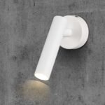 2W LED Spot Rotund Montaj pe Perete 3000K Corp Alb - Image 2