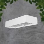 6W LED Lumină de Perete Solară baterie Litiu Alb 4000K
