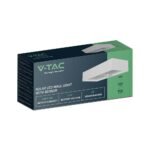 6W LED Lumină de Perete Solară baterie Litiu Alb 4000K - Image 2