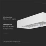 6W LED Lumină de Perete Solară baterie Litiu Alb 4000K - Image 5