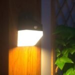 Lampă LED de Perete Solară cu Senzor, Alb&Negru, 4000K - Image 9