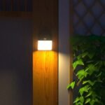 Lampă LED de Perete Solară cu Senzor, Alb&Negru, 4000K - Image 10