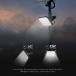 Proiector Solar LED 4800lm, Telecomanda, Senzor miscare - Image 15