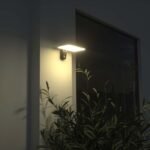 15W LED Lampă de Perete Solară cu Senzor 4000K, 6000K Corp Negru - Image 2