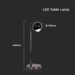 6W LED Lampă de Masă Corp Negru 3000K - Image 4