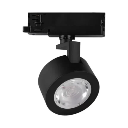 30W LED Proiector pe Sină Corp Negru 3IN1