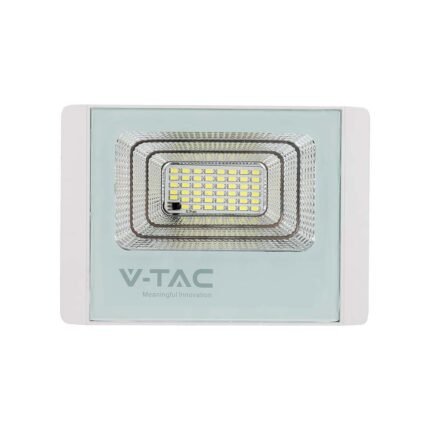 20W LED Proiector Solar 4000K Corp Alb