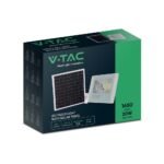 20W LED Proiector Solar 4000K Corp Alb - Image 4