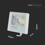 35W LED Proiector Solar 4000K Corp Alb - Image 5