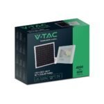 50W LED Proiector Solar 6400K Corp Alb - Image 3