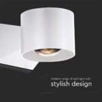 6W LED Lampă de Perete 4000K Corp Alb IP65 - Image 4