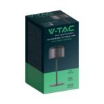 LED Lampă de Masă Baterie 2200mAH D86*H210mm Corp Negru IP54 - Image 3