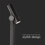 2×2.6W Stalp de Gradină cu două Direcții (129x159x1000mm) 3000K Corp Negru IP44 - Image 5