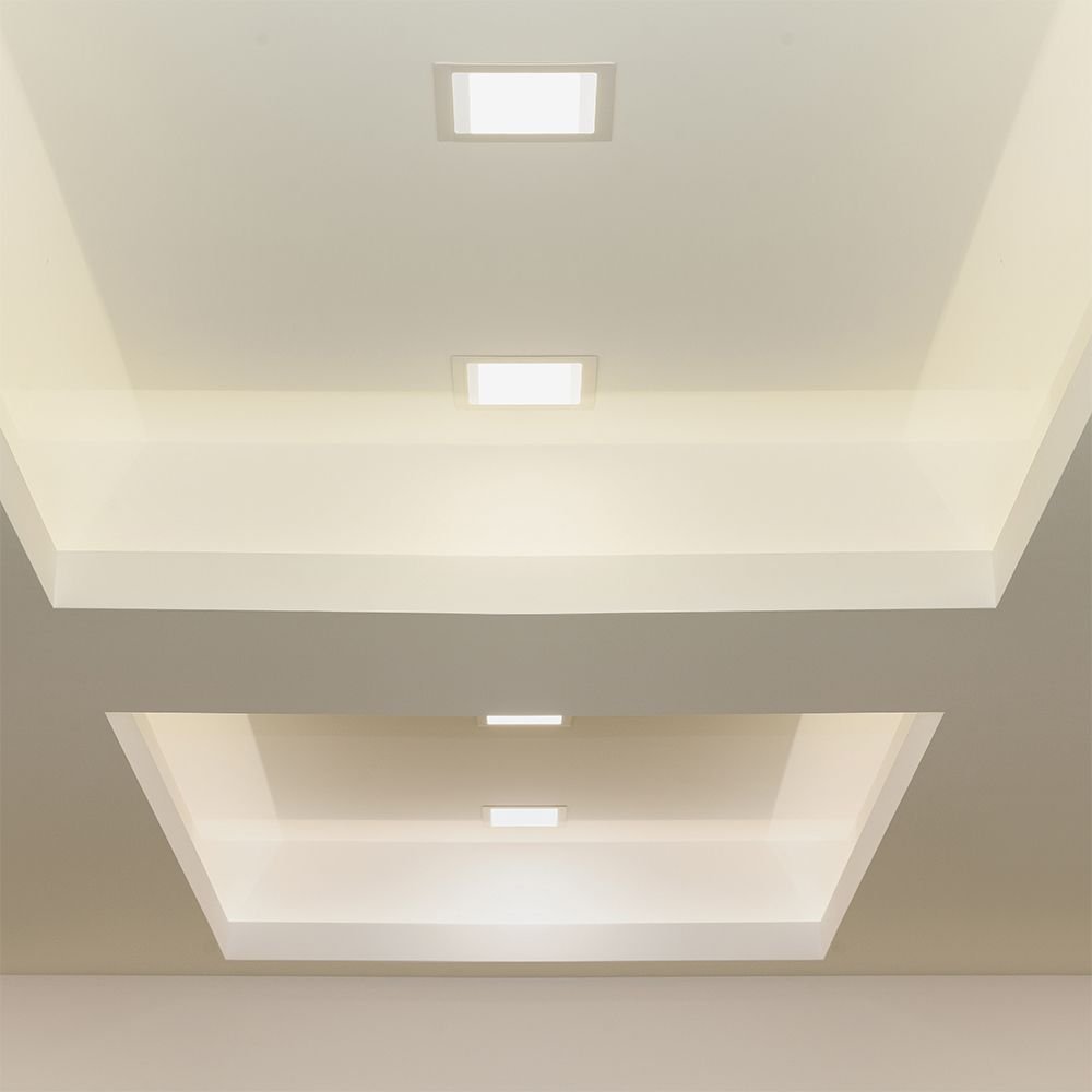 18W LED Panou Încastrat Pătrat 3000K