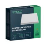 18W LED Panou Aplicat Pătrat 3000K - Image 3