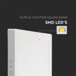 18W LED Panou Aplicat Pătrat 3000K - Image 5