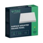 18W LED Panou Aplicat Pătrat 6500K - Image 2