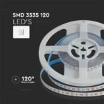 Bandă LED SMD 3535 120LED PCB Dublu IP20 8mm RGB12W/m - Image 4