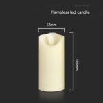 LED Lumânare 53 x 125mm - Image 5
