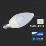 Bec LED Cip SAMSUNG 7W E14 Plastic Lumânare 3000K - Image 5