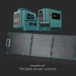 Panou Solar Fotovoltaic Pliabil 120W Pentru Baterie Portabila - Image 13