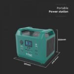 Baterie Stație Portabilă 600W, Încărcare Solară sau la Priză - Image 14