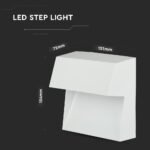 3W LED Lumină Pentru Trepte Corp Alb 3000K - Image 4