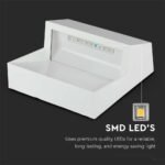 3W LED Lumină Pentru Trepte Corp Alb 3000K - Image 5