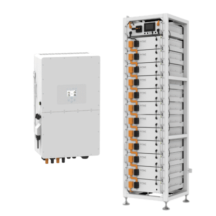 Invertor DEYE 50kW + Stocare 61.44kWh HV Oliter, V-TAC