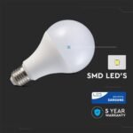 Bec LED Cip SAMSUNG 18W E27 A80 Plastic 3000K - Image 5