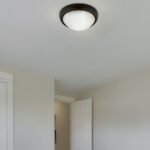 8W Aplică LED Rotundă Corp Negru Alb cald IP66