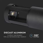 10W LED Lampă Corp Negru 25cm Înălțime Cip CREE 4000K - Image 5