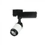 10W Lampă LED pe șină Corp Negru/Alb Alb rece