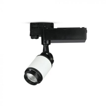 10W Lampă LED pe șină Corp Negru/Alb Alb rece
